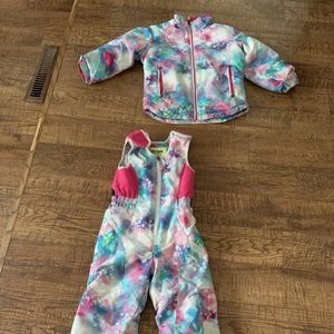 Boulder Gear Girls Size 5 Ski Jacket & Bibs